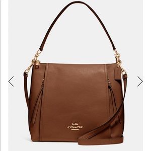 Coach boho cross-body bag.